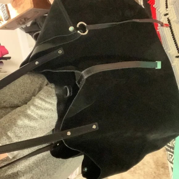 Tiffany & Co reversible suede Bag